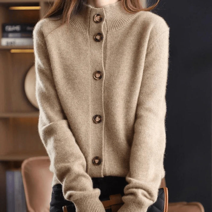Annie™ Cashmere Knit Gilet – Women’s Sleeveless Cardigan Vest, Luxurious Soft Cashmere Layer, Warm Stylish Fall & Winter Outfit Essential